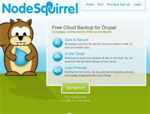 Tablet Screenshot of nodesquirrel.com